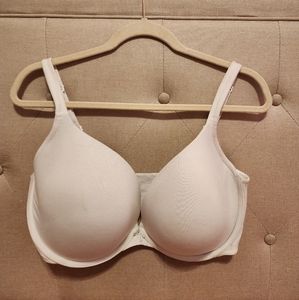CACIQUE 38H WHITE COTTON T-SHIRT BRA
